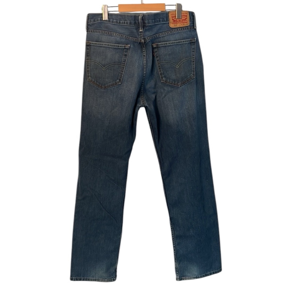 Levi’s 514 Straight Leg Jeans Medium Wash Men’s Size 36 x 34